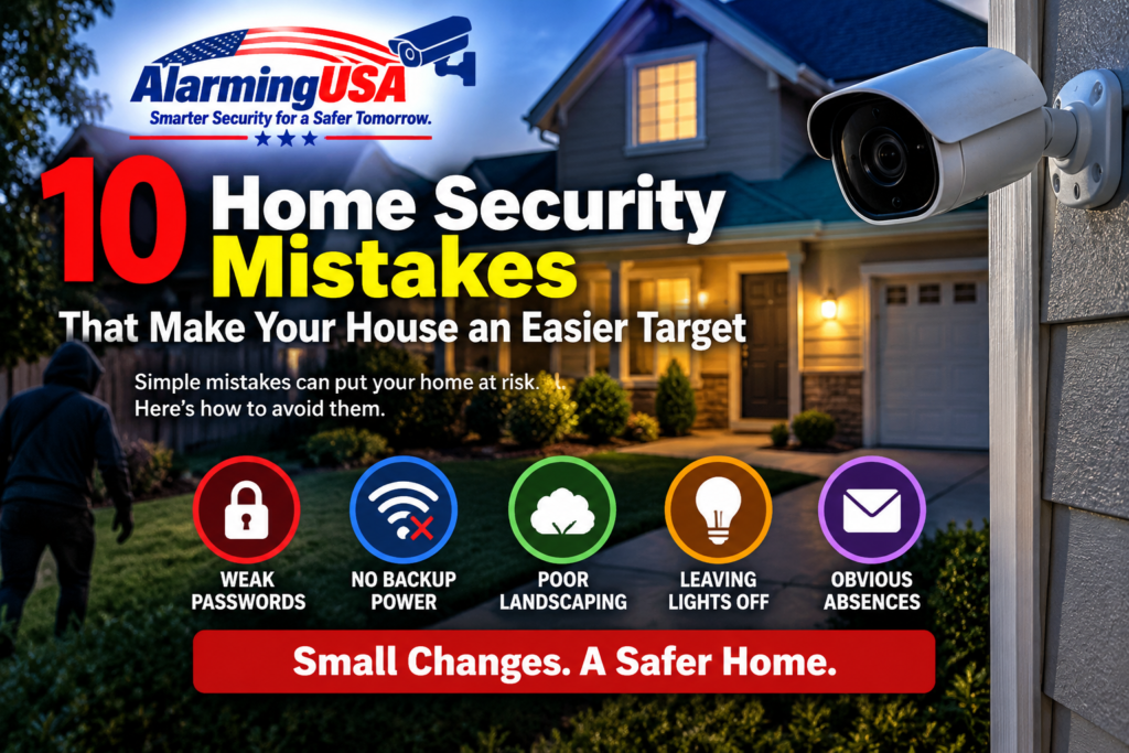 10 home security mistakes that can make your house an easier target