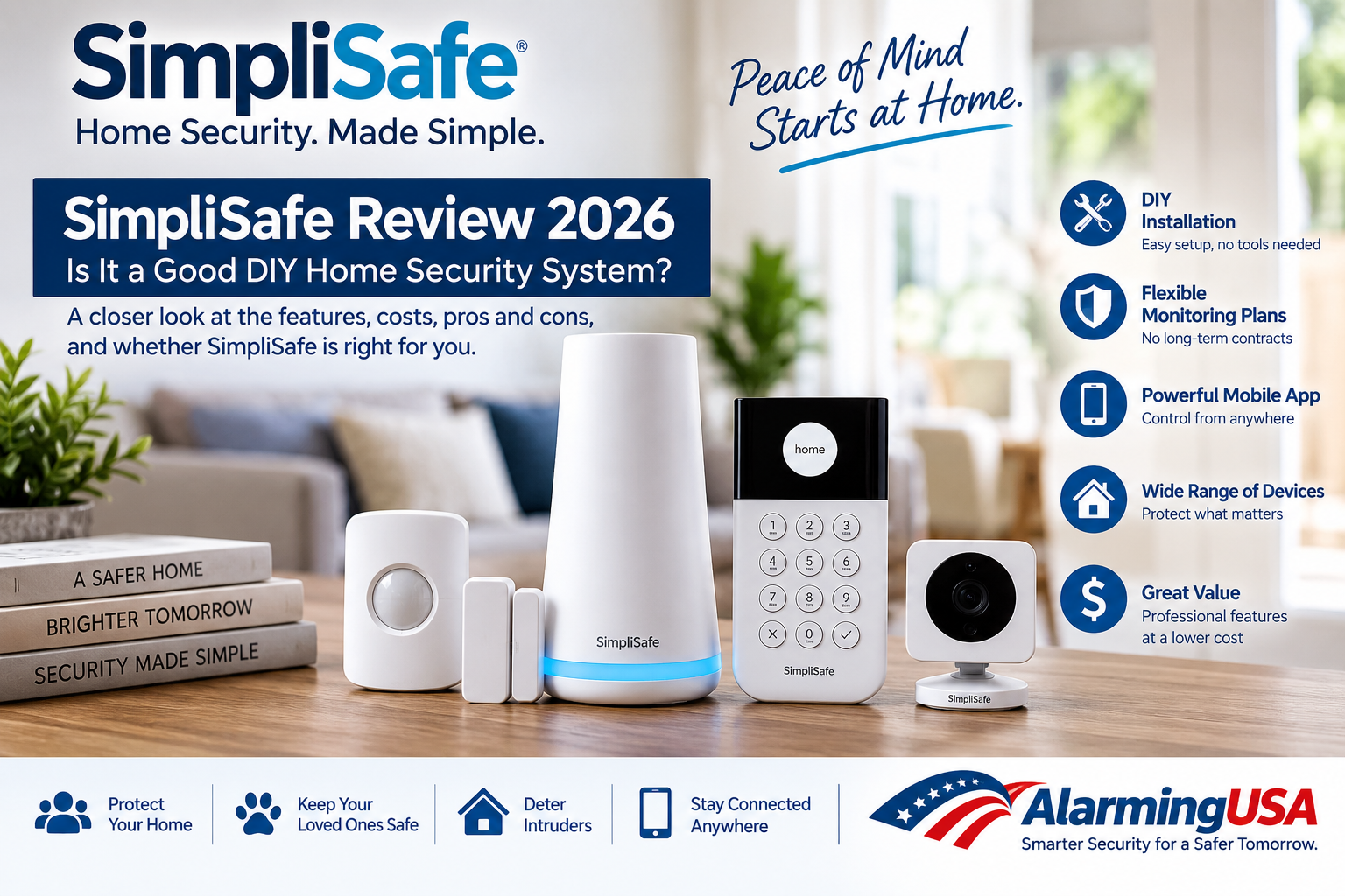 SimpliSafe review 2026 DIY home security system